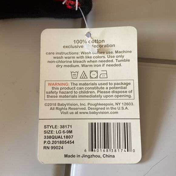 5 Loveable Friends Long sleeve body suits-NEW 6-9 mths - Picture 8 of 8